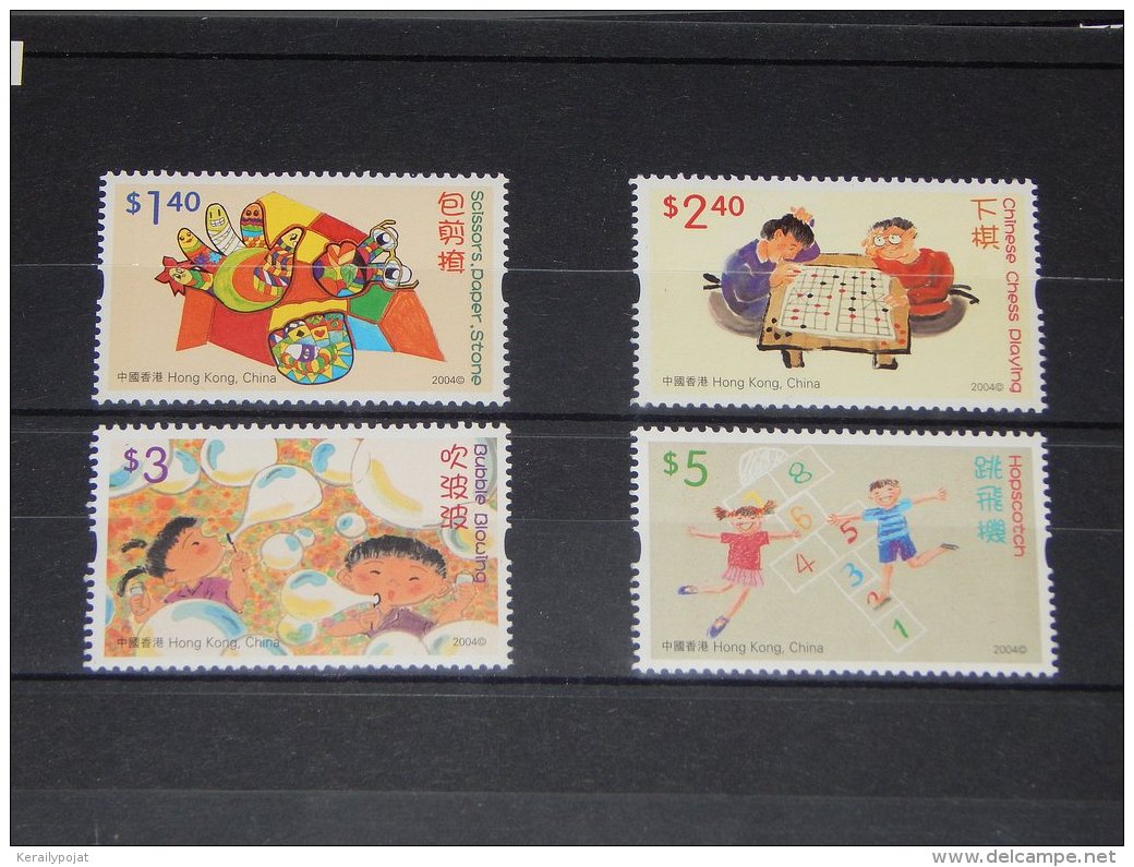 Hong Kong - 2004 Children's Games MNH__(TH-11563) - Unused Stamps