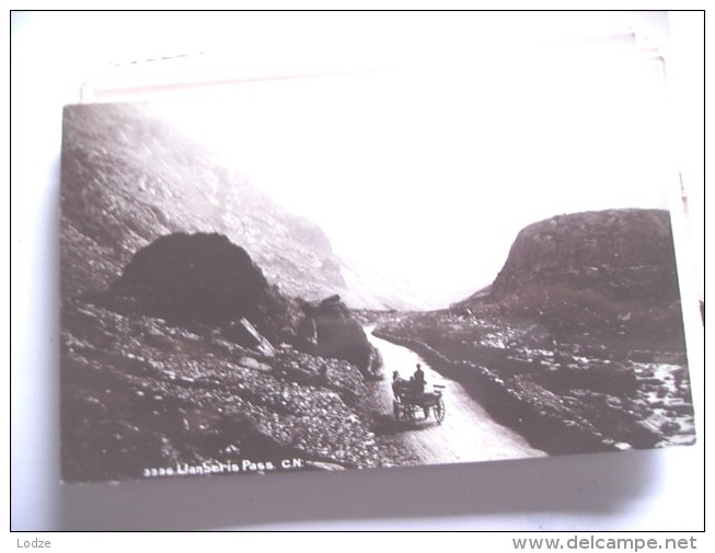 Wales Gwynedd Llanberis Pass With Horse - Anglesey