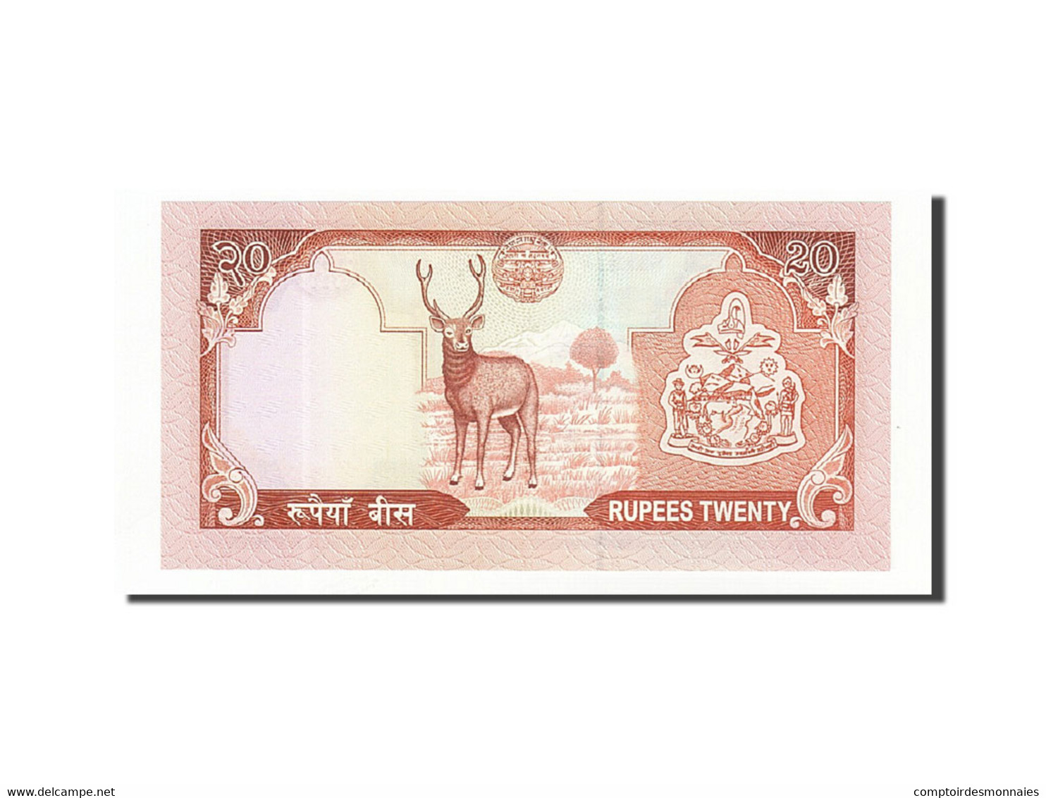 Billet, Népal, 20 Rupees, 2005, Undated, KM:55, NEUF - Nepal