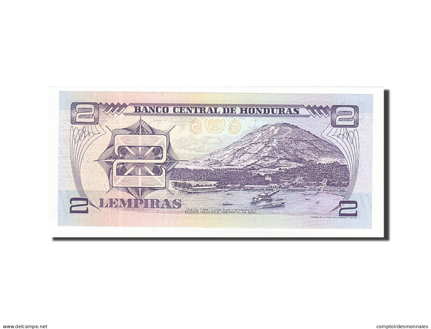 Billet, Honduras, 2 Lempiras, 1992-1993, 1994-05-12, KM:72c, NEUF - Honduras