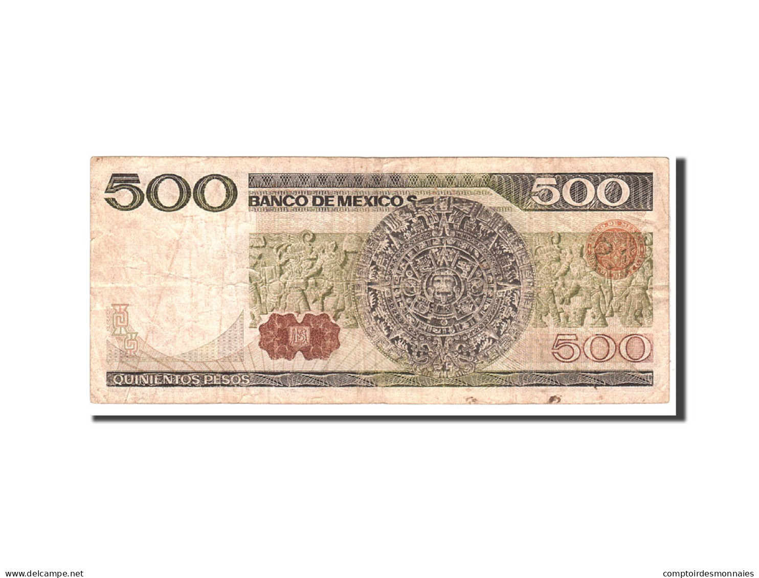 Billet, Mexique, 500 Pesos, 1981, 1981-01-27, KM:75a, TB - Mexique