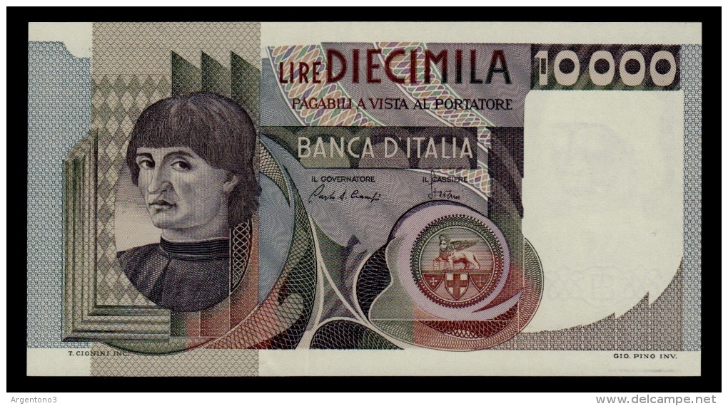Italy 10000 Lire 1982 P.106b UNC - 10000 Lire