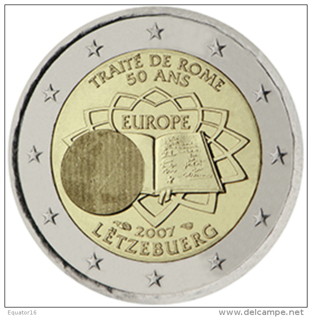 Luxembourg 2 Euro Comm. 2007 UNC - Luxembourg