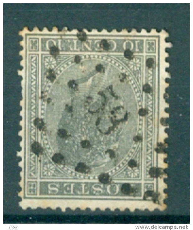 BELGIE - OBP Nr 17A - Leopold I - Puntstempel  Nr 53 "BRAINE-LE-COMTE" (ref. ST-216) - Postmarks - Points