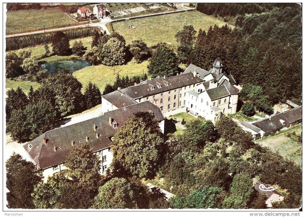 HAMOIS - NATOYE (5360) : LE "RELAIS PATRO" - VUE AERIENNE DU CHÂTEAU. CPSM. - Hamois