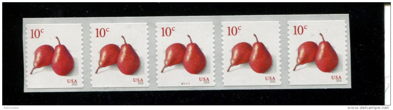 375816966 USA  MINT NEVER HINGED POSTFRIS NEUF SANS  CHARNIERE POSTFRISCH EINWANDFREI SCOTT 5039 RED PEARS PCN5 - Neufs