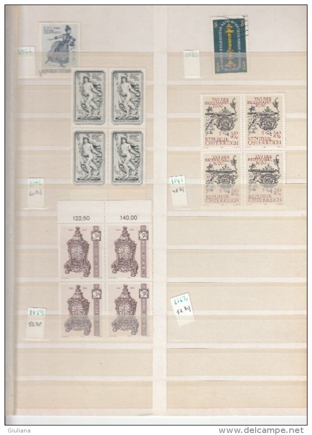 Austria - Stockpage Stamps Neuf - Collections