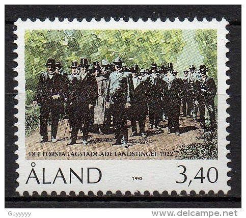 Aland - 1992 - Yvert N° 63 ** - Aland