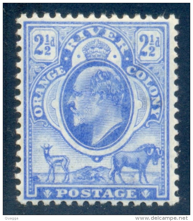 Orange Free State 1903. 2½d Bright Blue (wmk.CA). SACC 87*, SG 142*. - Oranje-Freistaat (1868-1909)