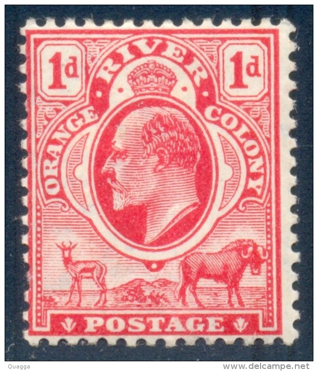Orange Free State 1903. 1d Scarlet (wmk.CA). SACC 85*, SG 140*. - Orange Free State (1868-1909)