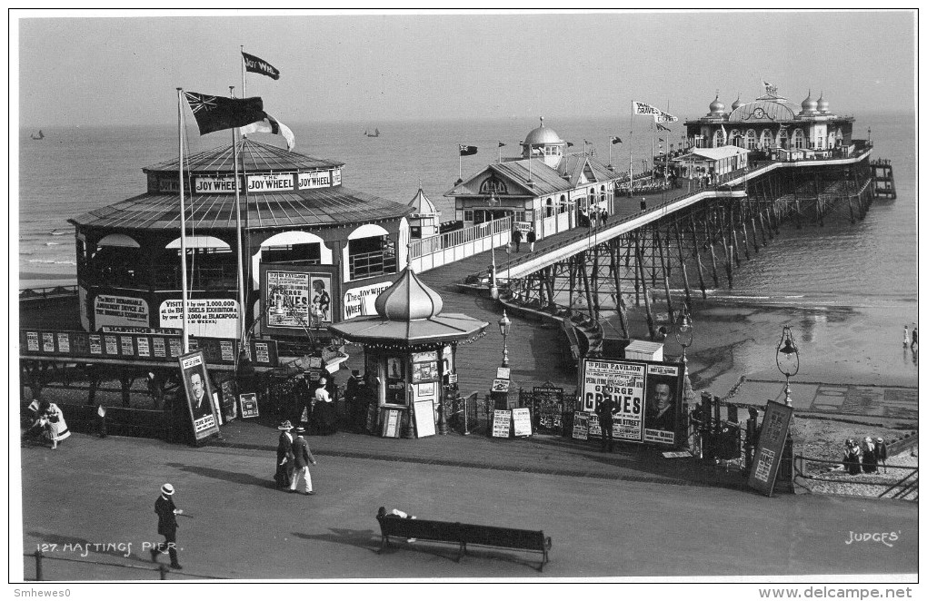 Postcard - Hastings Pier, Sussex. 127 - Hastings