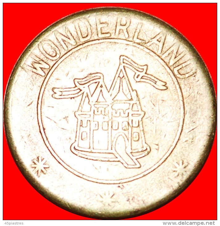 § CASTLE: WONDERLAND &#9733; GAME TOKEN! LOW START&#9733;NO RESERVE! - Professionnels / De Société