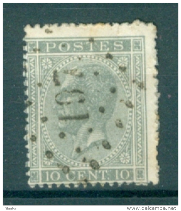 BELGIE - OBP Nr 17A  - Leopold I - Puntstempel  Nr 197 "JEMEPPE" - (ref. ST-240) - Matasellado Con Puntos