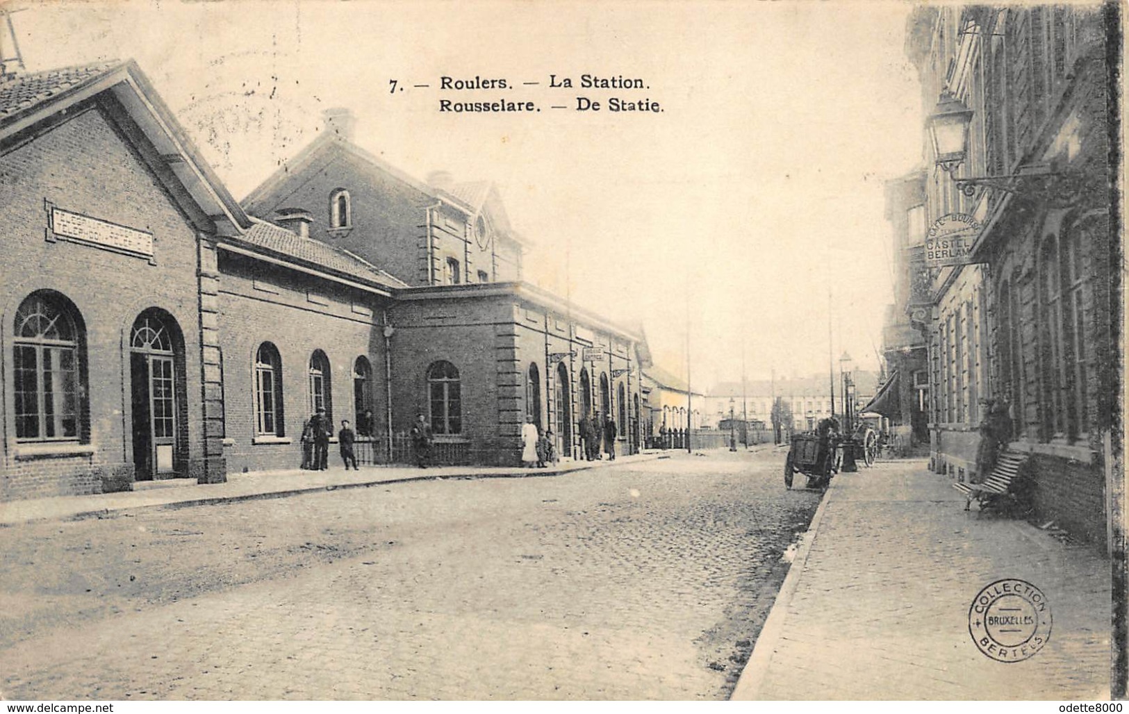 Roeselare Roulers     Station, La Gare , Statie Treinstation    A  1136 - Bahnhöfe Ohne Züge