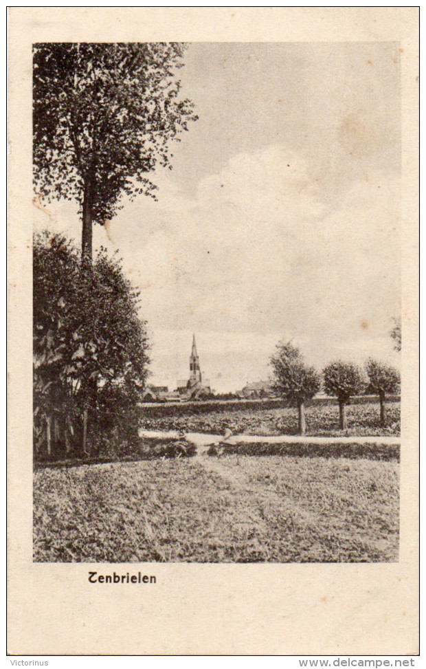 TENBRIELEN - COMINES WARNETON - KIRCHE - VILLAGE DE TENBRIELEN - 1914 1918 - Comines-Warneton - Komen-Waasten