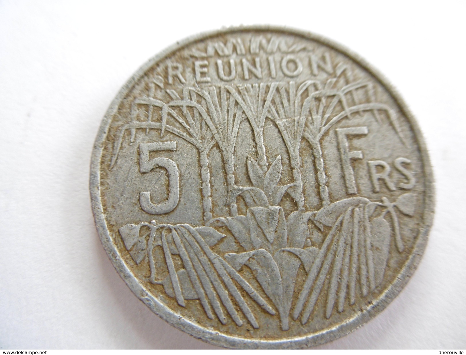 Pièce De 5 Francs CFA, 1955 - Réunion