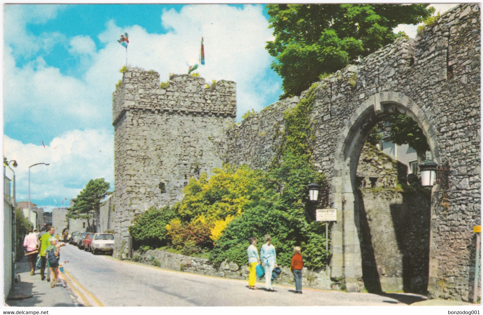 The Town Walls, Tenby, Wales. Unposted - Pembrokeshire