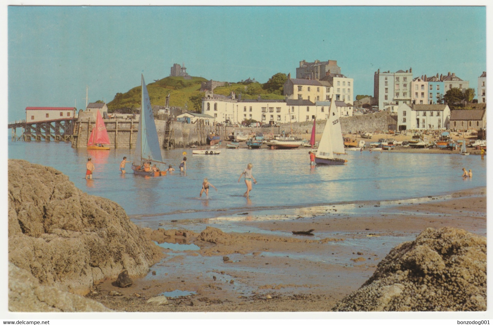 Harbour From North Beach, Tenby, Wales - Pembrokeshire