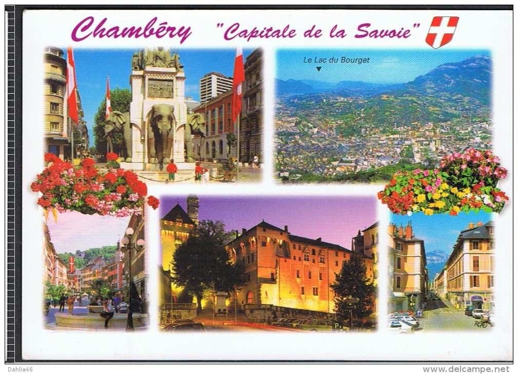 Cp 73_CHAMBERY Capitale De La Savoie, Multivues Ed Edy N° 73/1057.O - Chambery