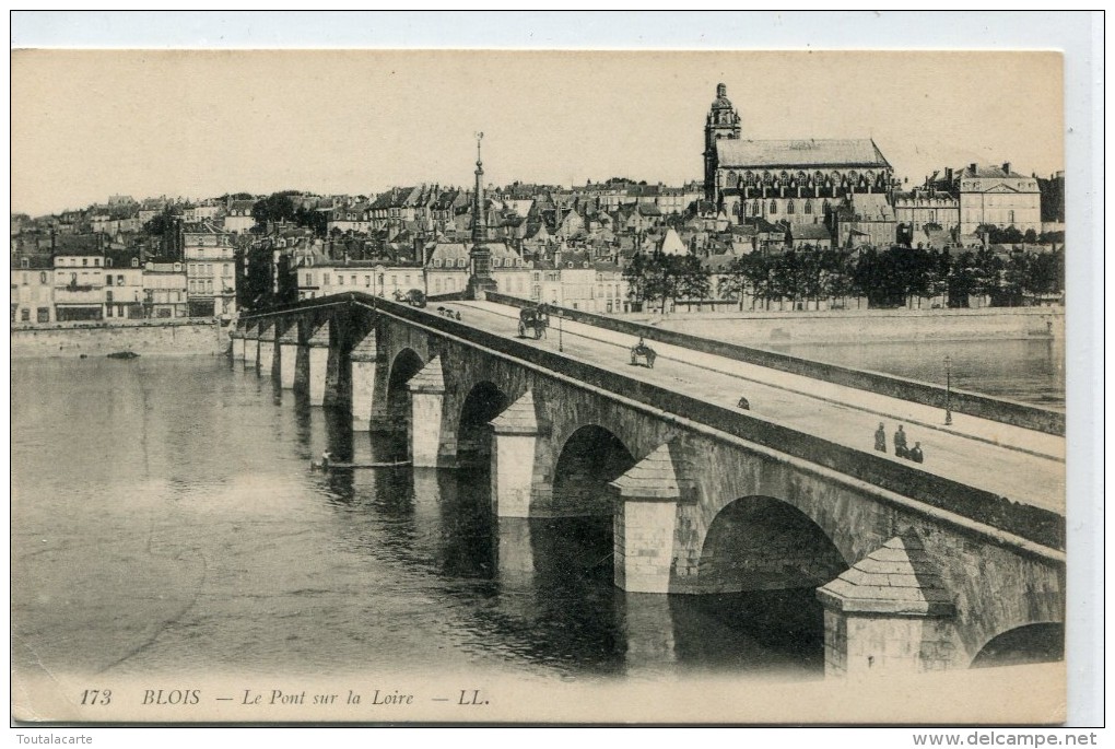 CPA 41 BLOIS LE PONT SUR LA LOIRE - Blois