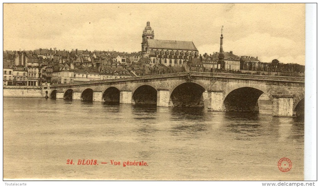 CPA 41 BLOIS VUE GENERALE - Blois