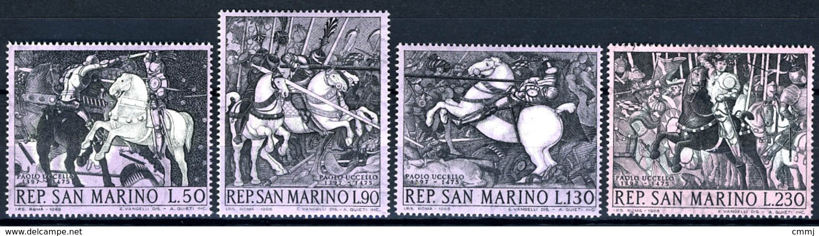 1968 - SAINT-MARIN - SAN MARINO - Unif. 766/769 - NH - ( L162516) - Nuovi