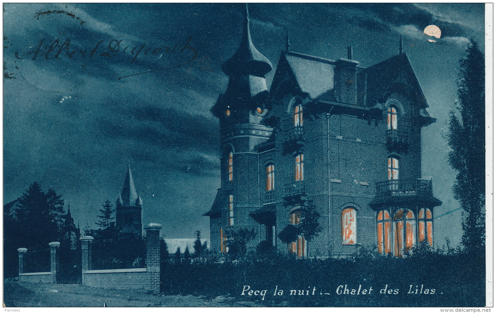 BELGIQUE - PECQ La Nuit - Chalet Des Lilas - Pecq