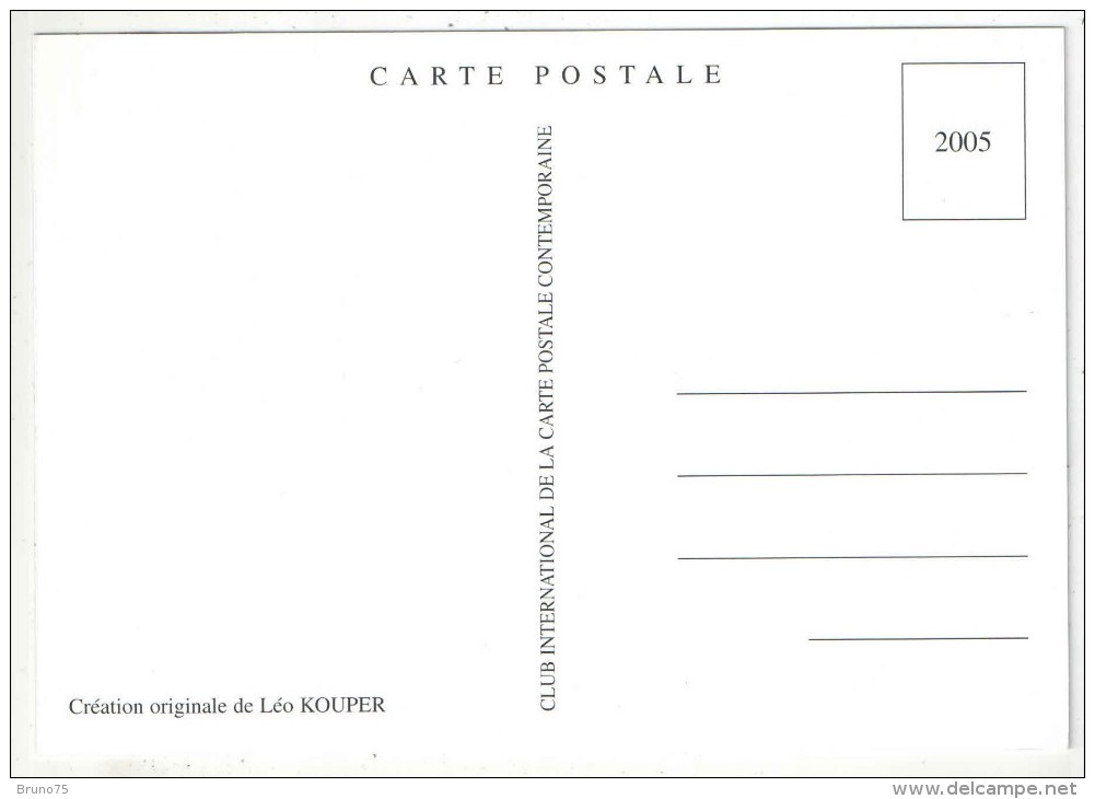 Léo KOUPER - 2005 - ERAGNY-SUR-OISE - 2e Salon De L'Affiche Et De La Carte Postale Moderne - Kouper