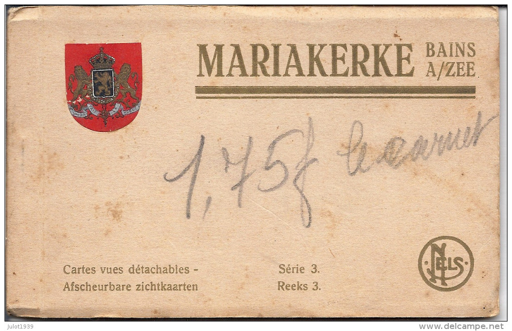 MARIAKERKE - BAINS ..-- Ancien Carnet De 8 Cartes Vues Détachables ( Sur 12 Au Départ !!!!!!) . - Oostende