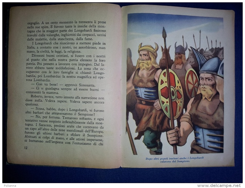 M#0P69 G.Luongo IL TRAFORO DEL SEMPIONE La Scuola Ed.1955/llustrazioni Di Caprioli - Antiguos