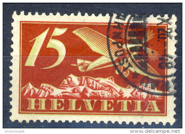 SVIZZERA PA 1923 N. A3 C. 15 Usato Catalogo &euro; 13 - Usati