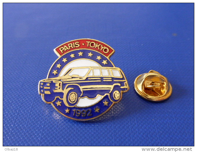 Pin´s Rallye - Paris Tokyo 1992 - Sport Automobile - Course Voiture (JB44) - Automobile - F1