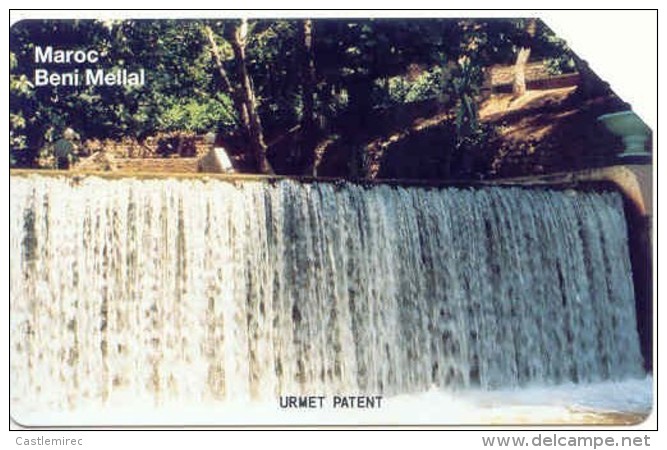 10u Waterfall_NATURE_(white Reverse) NO Adress_MOR-M1 - Marokko