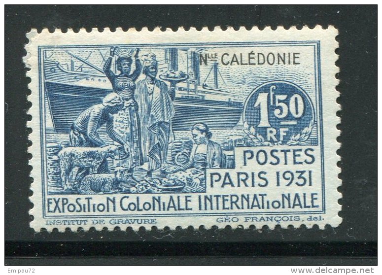 NOUVELLE CALEDONIE- Y&T N°165- Neuf Avec Charnière * - Neufs