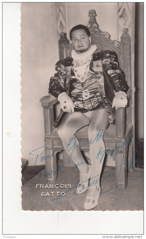 François GATTO Avec  Signature - Teatro