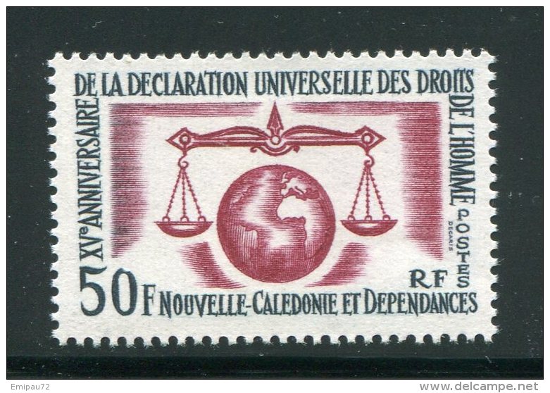 NOUVELLE CALEDONIE- Y&T N°313- Neuf Avec Charnière * - Neufs