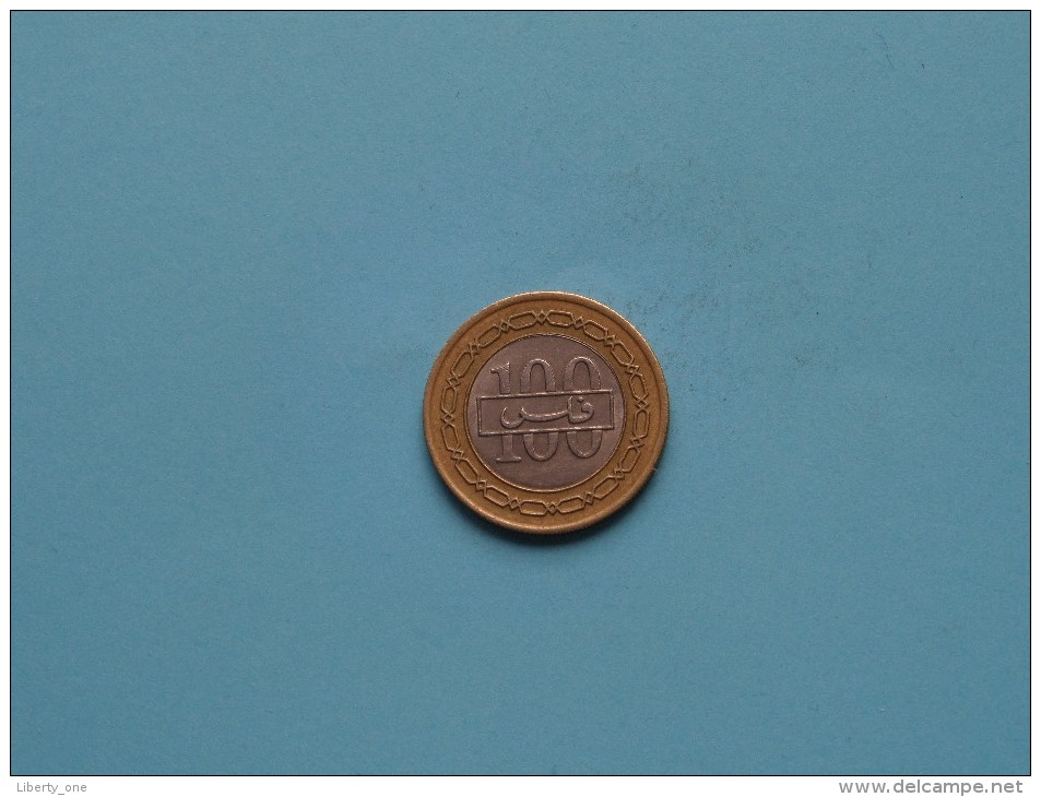 1992 - 100 Fils / KM 20 ( Uncleaned Coin / For Grade, Please See Photo ) !! - Bahrein