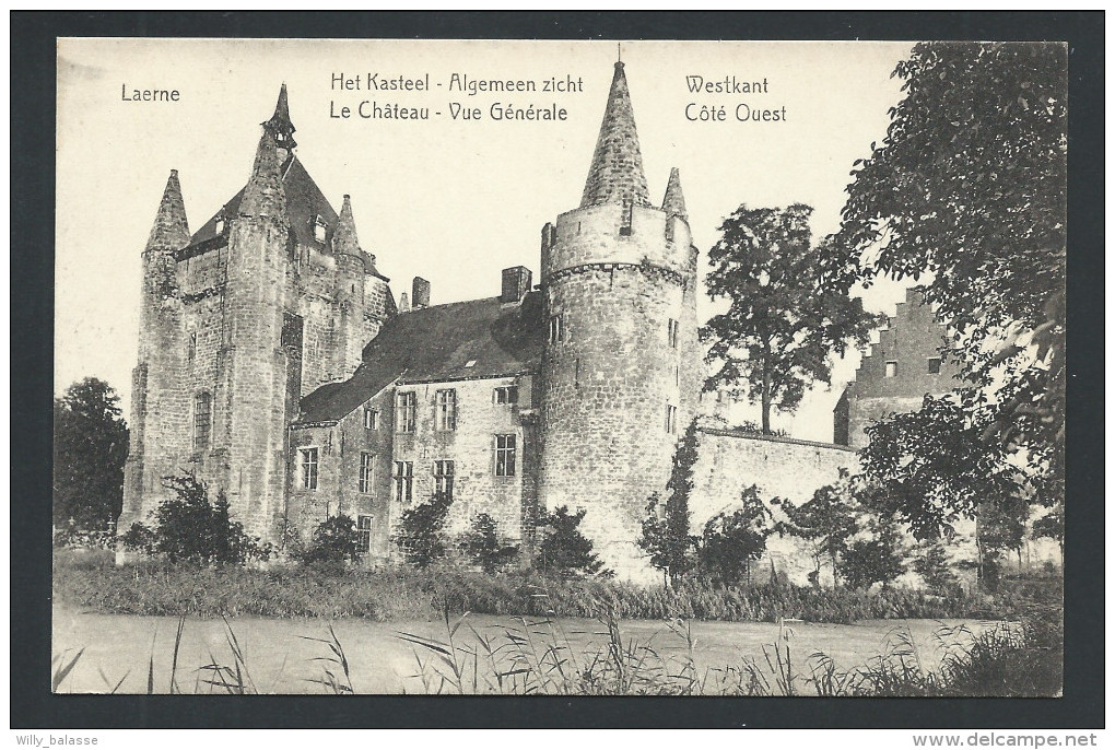 CPA - LAARNE - LAERNE - Le Château - Vue Générale - Kasteel Westkant // - Laarne