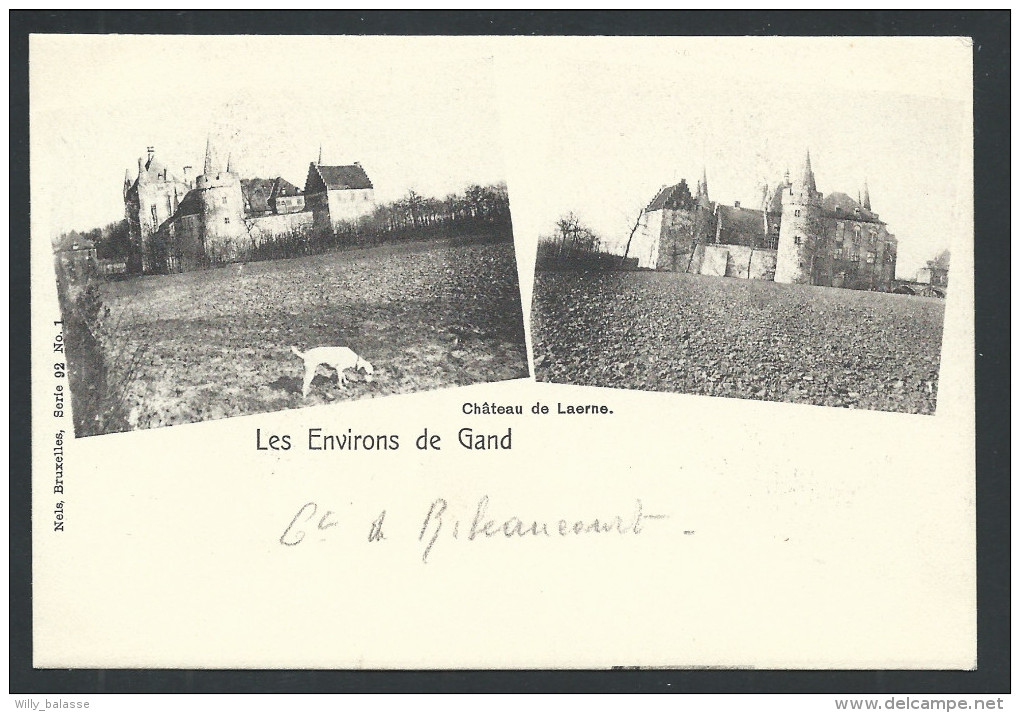 CPA - Environs De Gand - Château De LAARNE - LAERNE - Kasteel - Nels  Série 92  N° 1  // - Laarne
