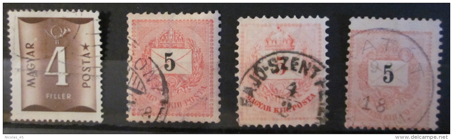 Hongrie - Lot De Timbres - Sammlungen