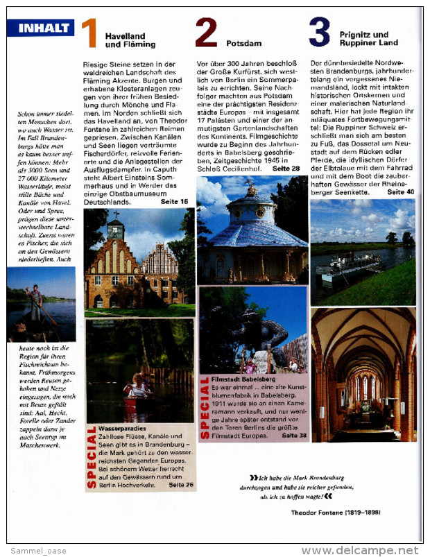 Zeitschrift Falk Reisen Nr. 22  -  Brandenburg  -  Niederlausitz, Spreewald Und Dahmeland - Travel & Entertainment