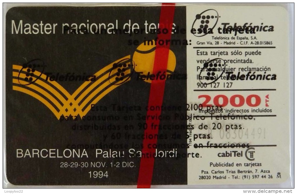 SPAIN - Chip - 2000+100 Units - Paginas Amarillas - CP-60 - Mint Blister - Sammlungen