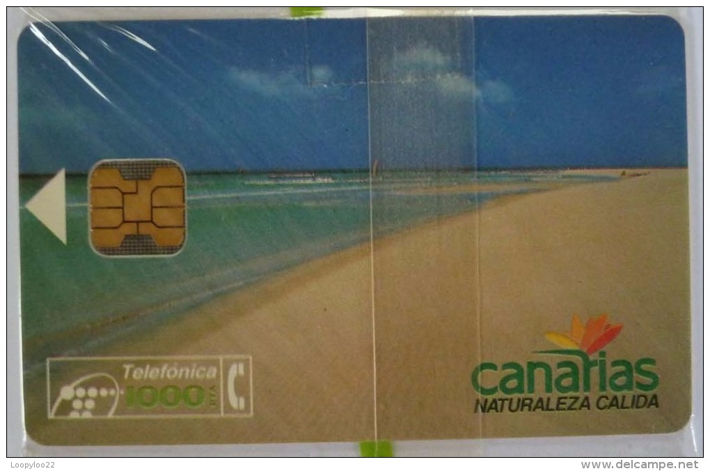 SPAIN - Chip - 1000 Units - Canarias - CP-035 - Mint Blister - Colecciones