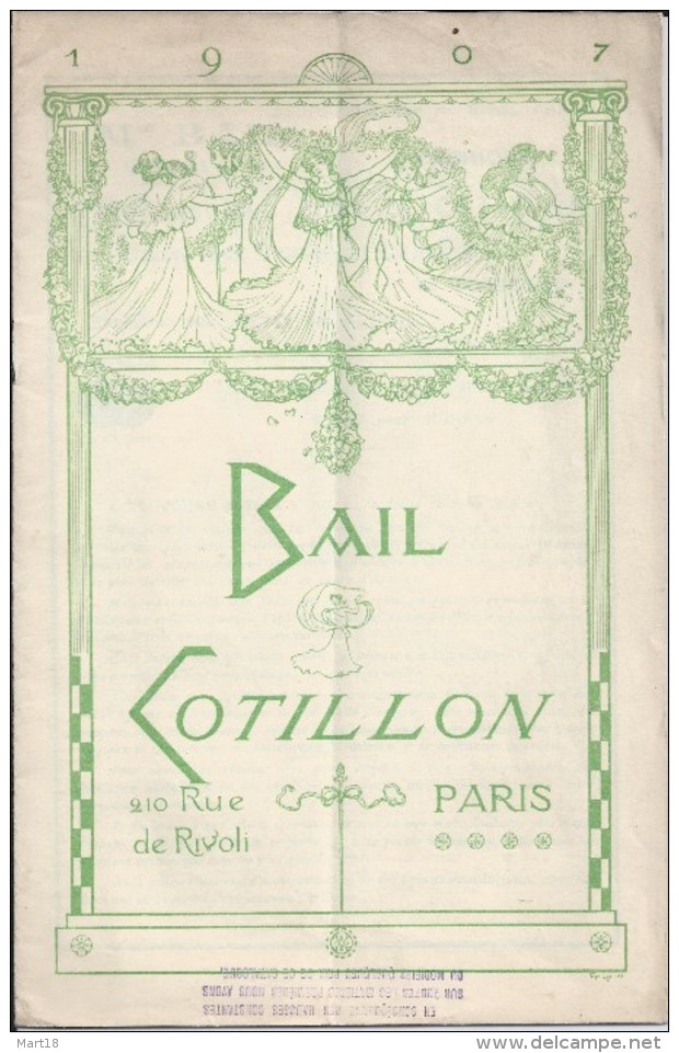 Catalogue 1907 - BAIL COTILLON - Chapeau Eventail Costume Masque - Publicités