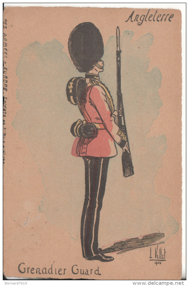 Illustrateur   Grenadier Guard - Vallet, L.