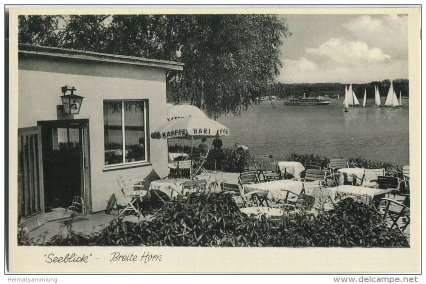 Berlin Kladow - Breite Horn - Seeblick - Besitzer Heinz Haber - Gatow