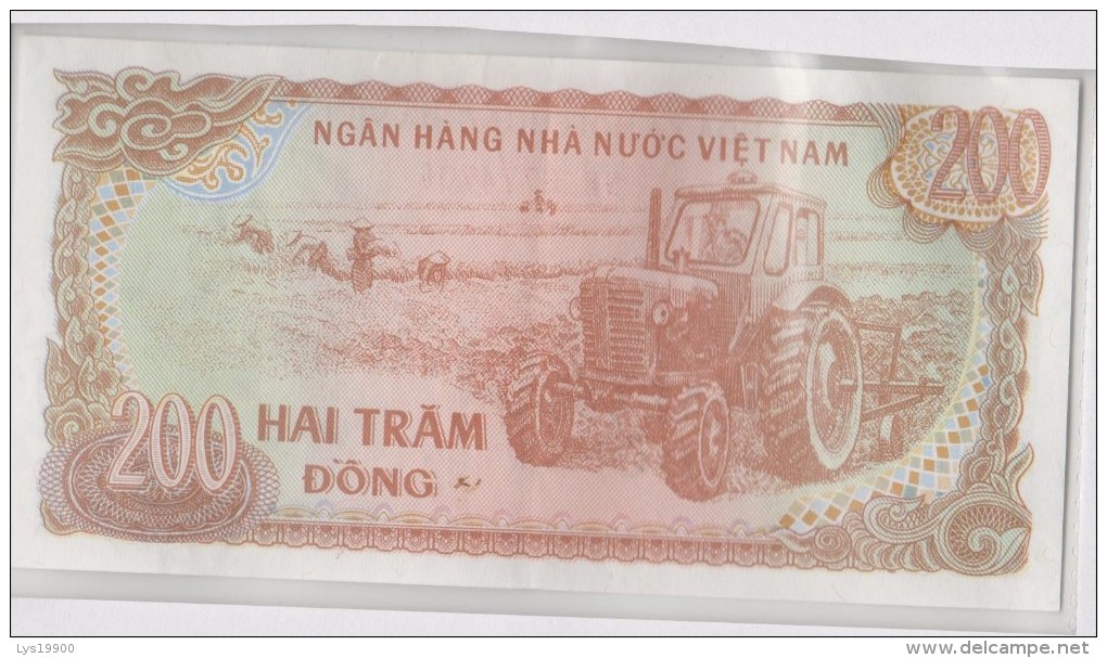 Viet-nam 200 Dong 1987 P100 Circulé - Viêt-Nam