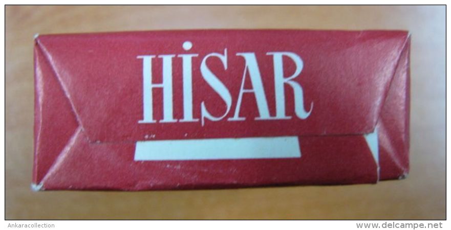 AC - HISAR - CASTLE # 1 TURKISH CIGARETTES CIGARETTE TOBACCO UNOPENED BOX FOR COLLECTION - Other & Unclassified