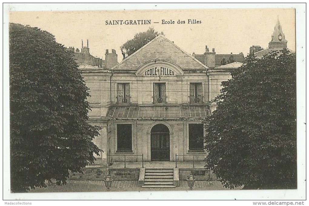 Saint-Gratien (95.Val D´Oise)   Ecole Des Filles - Saint Gratien