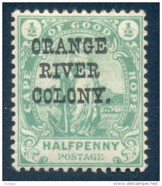 Orange Free State 1900. ½d Green. SACC 78*, SG 133*. - Oranje-Freistaat (1868-1909)